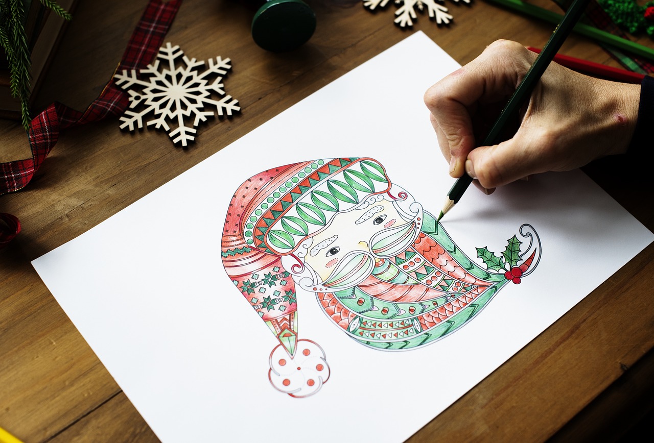 Où télécharger gratuitement des coloriages de Noël à imprimer en PDF ?, Coloriage noel