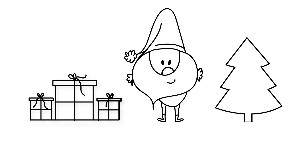QUELLES ACTIVITÉS CRÉATIVES FAIRE EN ATTENDANT LA LIVRAISON DU SAPIN ?, Dessin de noel